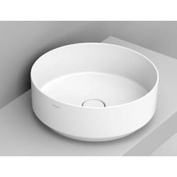 Ceramica Dolomite Noemi umywalka 44 cm okrągła nablatowa biała matowa D310541