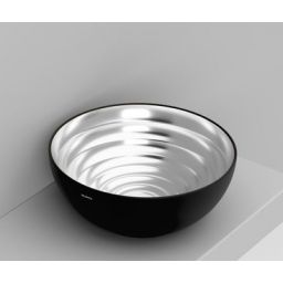 Ceramica Dolomite MOVE umywalka 44 cm okrągła nablatowa czarna D3107NA