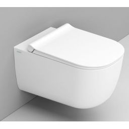 Ceramica Dolomite Mirto miska WC wisząca bez kołnierza biały mat D462541