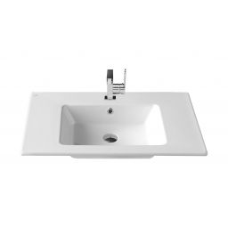 CeraStyle Ibiza umywalka 81x51 cm meblowa prostokątna biała 050300-u