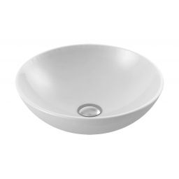 CeraStyle Zero umywalka 46 cm nablatowa okrągła biała 071600