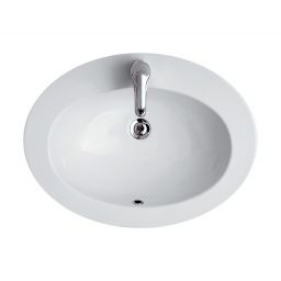 Cersanit Gamma umywalka 63 cm wpuszczna biała K11-0012