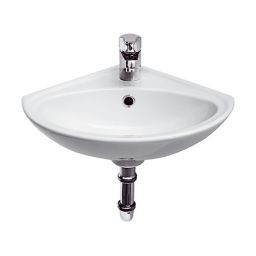 Mito Sigma umywalka 32x32 cm narożna ścienna biała K11-0013