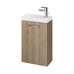 Cersanit Lara SET 887 umywalka z szafką 40 cm zestaw meblowy orzech S801-188-DSM