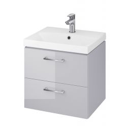 Cersanit Lara SET 968 umywalka z szafką 50 cm zestaw meblowy szary S801-215-DSM
