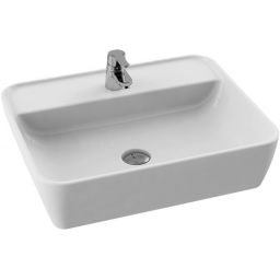 CeraStyle One umywalka 55x45 cm nablatowa biała 076700-u