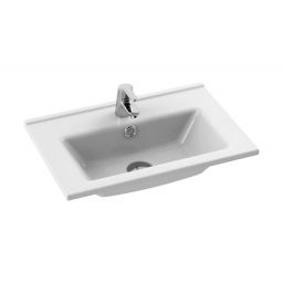 CeraStyle Arte umywalka 55 cm meblowa prostokątna biała 067200-u