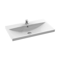 CeraStyle Elite umywalka 80x44,5 cm meblowa prostokątna biała 032200-u
