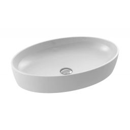 CeraStyle One umywalka 67 cm nablatowa owalna biała 076200