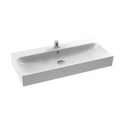 CeraStyle Pinto umywalka 100 cm meblowa prostokątna biała 080300-u