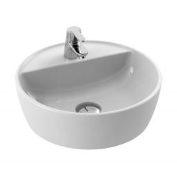 CeraStyle One umywalka 42 cm nablatowa okrągła biała 076400-u