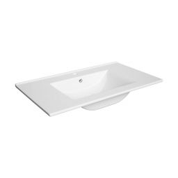Defra Plan umywalka 80x46 cm prostokątna meblowa biała 1724