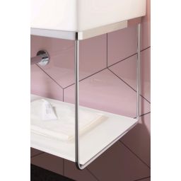 Duravit DuraSquare stelaż wiszący z relingiem do umywalki chrom 0031041000