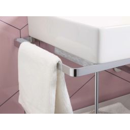 Duravit DuraSquare stelaż wiszący z relingiem do umywalki chrom 0031041000