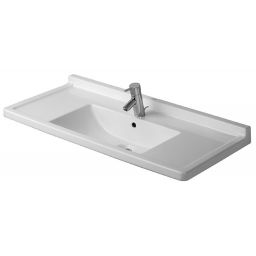Duravit Starck 3 umywalka 105x48,5 cm prostokątna biała 0304100000