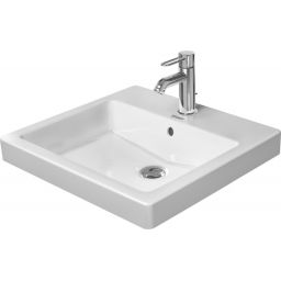 Duravit Vero umywalka 50x46,5 cm wpuszczana prostokątna biała 0315500000