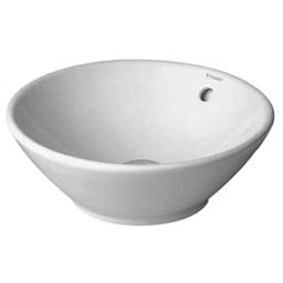 Duravit Design Classics Bacino umywalka 42 cm nablatowa okrągła biała 0325420000