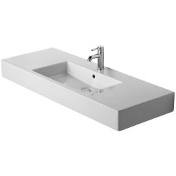 Duravit Vero umywalka 125x49 cm meblowa prostokątna biała 0329120000