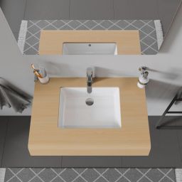 Duravit Vero umywalka 43x31,5 cm podblatowa prostokątna biała 0330430000