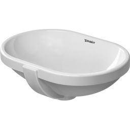 Duravit Foster umywalka 43x28 cm podblatowa owalna biała 0336430000