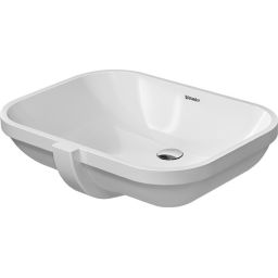 Duravit D-Code umywalka 56x40 cm podblatowa prostokątna biała 0338560000