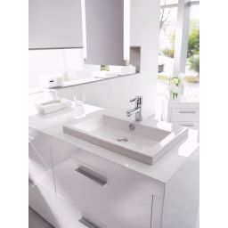 Duravit 2nd floor umywalka 60x43 cm wpuszczana prostokątna biała 0347600000