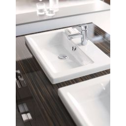 Duravit 2nd floor umywalka 60x43 cm wpuszczana prostokątna biała 0347600000