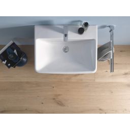 Duravit No. 1 umywalka 54,5x43,5 cm prostokątna wpuszczana biała 03555500272