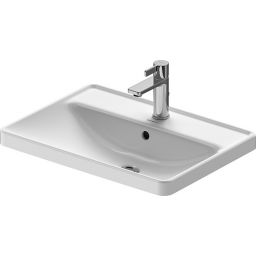 Duravit D-Neo umywalka 60x44 cm wpuszczana prostokątna biała 0357600027