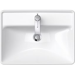 Duravit D-Neo umywalka 60x44 cm wpuszczana prostokątna biała 0357600027