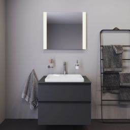 Duravit D-Neo umywalka 60x44 cm wpuszczana prostokątna biała 0358600079
