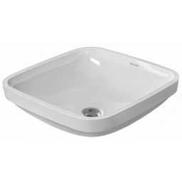 Duravit DuraStyle umywalka 37x37 cm podblatowa kwadratowa biała 0373370000