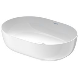 Duravit Luv umywalka 50x35 cm owalna nablatowa biała 0379500000