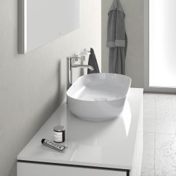 Duravit Luv umywalka 80x40 cm nablatowa owalna biała 0379800000