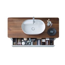 Duravit Luv umywalka 60x40 cm nablatowa owalna biała 0380600000