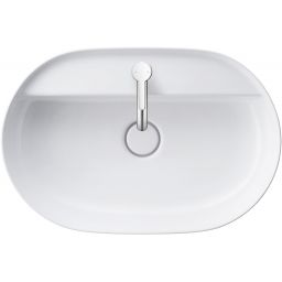 Duravit Luv umywalka 60x40 cm nablatowa owalna biała 0380600000