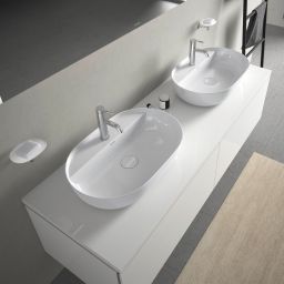 Duravit Luv umywalka 60x40 cm nablatowa owalna biała 0380600000
