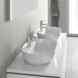 Duravit Luv umywalka 60x40 cm nablatowa owalna biała 0380600000