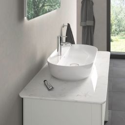 Duravit Luv umywalka 80x40 cm nablatowa owalna biała 0380800000