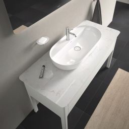 Duravit Luv umywalka 80x40 cm nablatowa owalna biała 0380800000