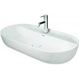Duravit Luv umywalka 80x40 cm nablatowa owalna biała 0380800000