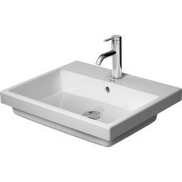 Duravit Vero Air umywalka 55x45,5 cm wpuszczana prostokątna biała 0383550000