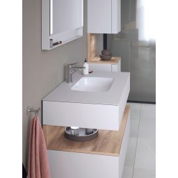 Duravit Qatego umywalka 48x32 cm podblatowa prostokątna biały połysk 0398480028