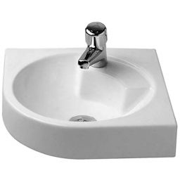 Duravit Architec umywalka 63,5x54 cm ścienna narożna biała 0448450000