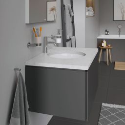 Duravit Architec umywalka 40 cm podblatowa okrągła biała 0468400000