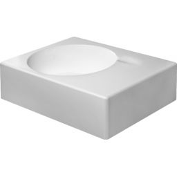 Duravit Design Classics Scola umywalka 61,5x46 cm prostokątna lewa biała 0684600000