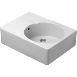 Duravit Design Classics Scola umywalka 61,5x46 cm prostokątna prawa biała 0685600000