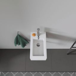 Duravit Vero umywalka 45x25 cm ścienna prostokątna biała 0702250000