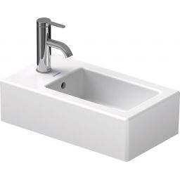 Duravit Vero umywalka 45x25 cm ścienna prostokątna biała 0702250000