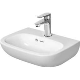 Duravit D-Code umywalka 45x34 cm ścienna półokrągła biała 07054500002